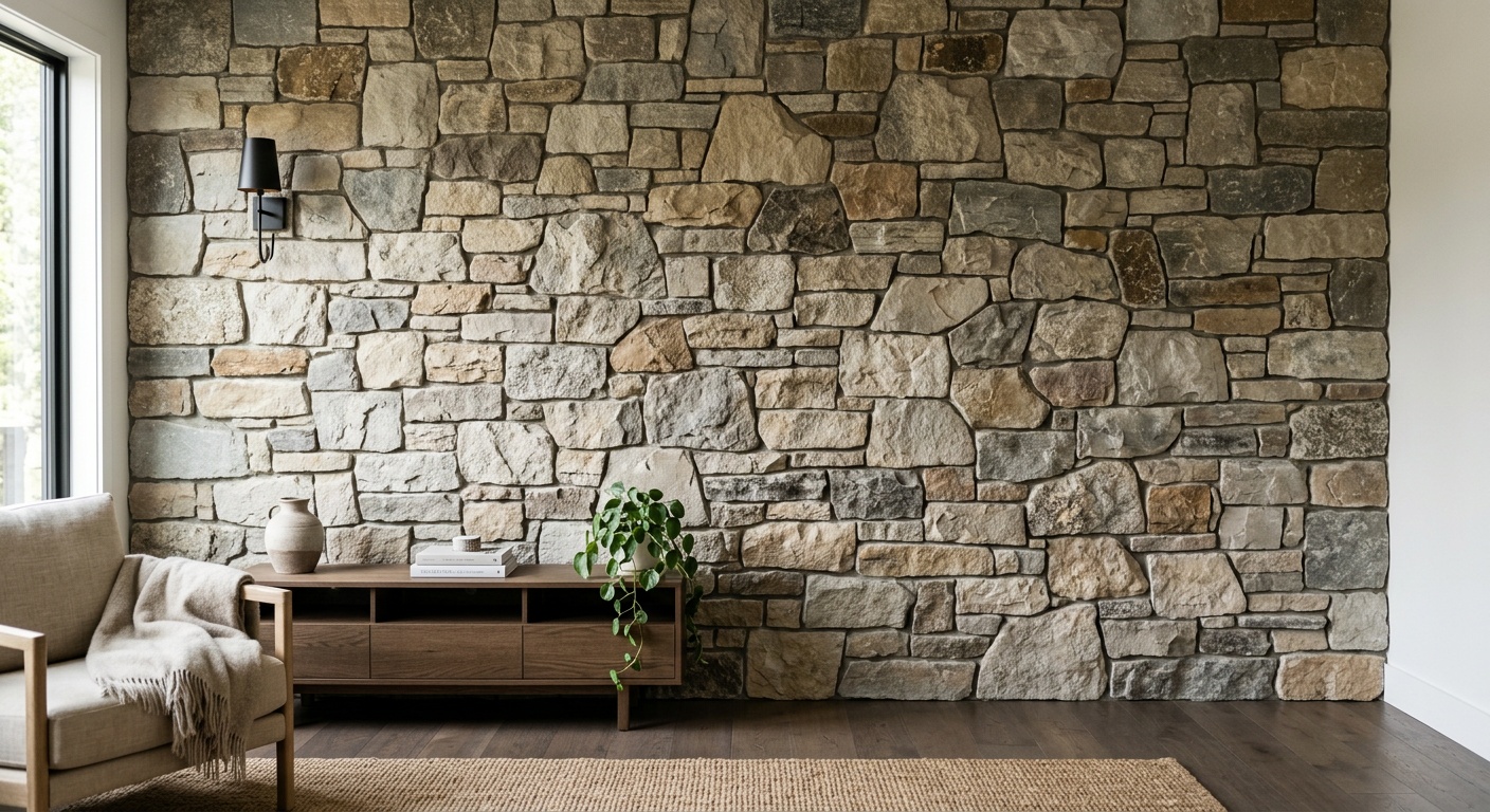 Interior Stone Wall Design
