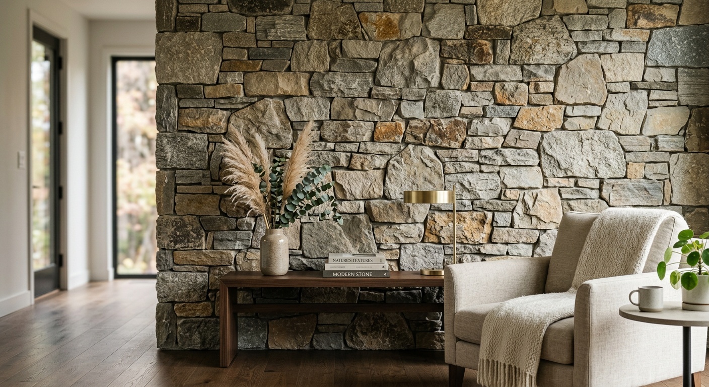 Interior Stone Wall Design